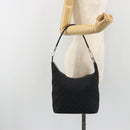GUCCI GG Canvas Shoulder Bag Black Silver 001 3814 Auth ep15165A-23