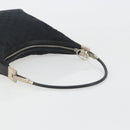 GUCCI GG Canvas Shoulder Bag Black Silver 001 3814 Auth ep15165A-7