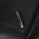 LOEWE Hammock Medium Hand Bag Leather 2way Black Silver Auth ep15172SAV-22