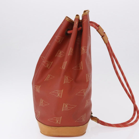 LOUIS VUITTON LV Cup Saint Tropez Shoulder Bag Red M80026 LV Auth ep15178