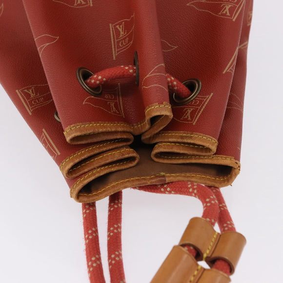 LOUIS VUITTON LV Cup Saint Tropez Shoulder Bag Red M80026 LV Auth ep15178
