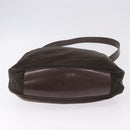 GUCCI Bamboo Hand Bag Nylon 2way Khaki Silver 001 2404 1577 0 Auth ep15179-11