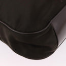 GUCCI Bamboo Hand Bag Nylon 2way Khaki Silver 001 2404 1577 0 Auth ep15179-12
