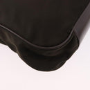 GUCCI Bamboo Hand Bag Nylon 2way Khaki Silver 001 2404 1577 0 Auth ep15179-14