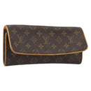 LOUIS VUITTON Monogram Pochette Twin GM Shoulder Bag M51852 LV Auth ep15180-1