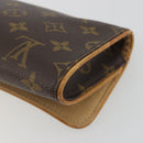 LOUIS VUITTON Monogram Pochette Twin GM Shoulder Bag M51852 LV Auth ep15180-15