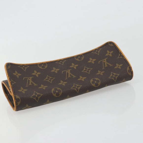 LOUIS VUITTON Monogram Pochette Twin GM Shoulder Bag M51852 LV Auth ep15180