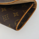 LOUIS VUITTON Monogram Pochette Twin GM Shoulder Bag M51852 LV Auth ep15180-7