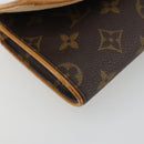 LOUIS VUITTON Monogram Pochette Twin GM Shoulder Bag M51852 LV Auth ep15180-14