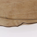 GUCCI Shoulder Bag Leather Beige Silver 95726 Auth ep15181-16