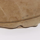GUCCI Shoulder Bag Leather Beige Silver 95726 Auth ep15181-17