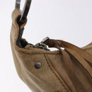GUCCI Shoulder Bag Leather Beige Silver 95726 Auth ep15181-10