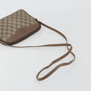 GUCCI GG Supreme Shoulder Bag PVC Leather Beige Gold Tone Auth ep15182-7