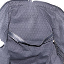 FENDI Pecan Canvas Boston Bag 2way Black Gold Tone Auth ep15183-23