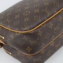 LOUIS VUITTON Monogram Reporter PM Shoulder Bag M45254 LV Auth ep15185-16