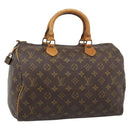 LOUIS VUITTON Monogram Speedy 30 Hand Bag M41526 LV Auth ep15187-1
