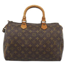 LOUIS VUITTON Monogram Speedy 30 Hand Bag M41526 LV Auth ep15187-13