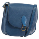 LOUIS VUITTON Epi Saint Cloud GM Shoulder Bag Blue M52195 LV Auth ep15188-1