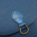 LOUIS VUITTON Epi Saint Cloud GM Shoulder Bag Blue M52195 LV Auth ep15188-17