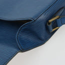 LOUIS VUITTON Epi Saint Cloud GM Shoulder Bag Blue M52195 LV Auth ep15188-19