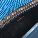LOUIS VUITTON Epi Saint Cloud GM Shoulder Bag Blue M52195 LV Auth ep15188-21