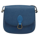 LOUIS VUITTON Epi Saint Cloud GM Shoulder Bag Blue M52195 LV Auth ep15188-13