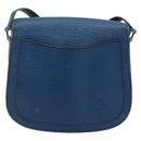 LOUIS VUITTON Epi Saint Cloud GM Shoulder Bag Blue M52195 LV Auth ep15188-2