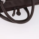 Burberrys Nova Check Boston Bag Canvas Beige Gold Tone Auth ep15193A-7