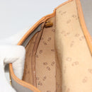 Christian Dior Shoulder Bag PVC Leather Gray Brown Auth ep15197-19