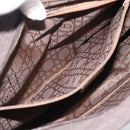Christian Dior Canage Hand Bag Canvas Black Gold Tone Auth ep15200-21