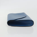 LOUIS VUITTON Epi Art Deco Clutch Bag Blue M52635 LV Auth ep15208-4
