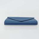 LOUIS VUITTON Epi Art Deco Clutch Bag Blue M52635 LV Auth ep15208-6