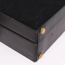 GUCCI GG Canvas Trunk Black Gold Tone Auth ep15209-10