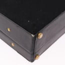 GUCCI GG Canvas Trunk Black Gold Tone Auth ep15209-12