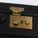 GUCCI GG Canvas Trunk Black Gold Tone Auth ep15209-16