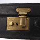 GUCCI GG Canvas Trunk Black Gold Tone Auth ep15209-17