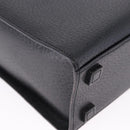GUCCI Bamboo Hand Bag Leather 2way Black Silver 002 1035 Auth ep15210-14
