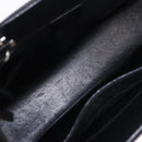 GUCCI Bamboo Hand Bag Leather 2way Black Silver 002 1035 Auth ep15210-19