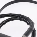 GUCCI Bamboo Hand Bag Leather 2way Black Silver 002 1035 Auth ep15210-8