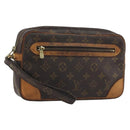 LOUIS VUITTON Monogram Marly Dragonne GM Clutch Bag M51825 LV Auth ep15213-1