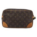 LOUIS VUITTON Monogram Marly Dragonne GM Clutch Bag M51825 LV Auth ep15213-2