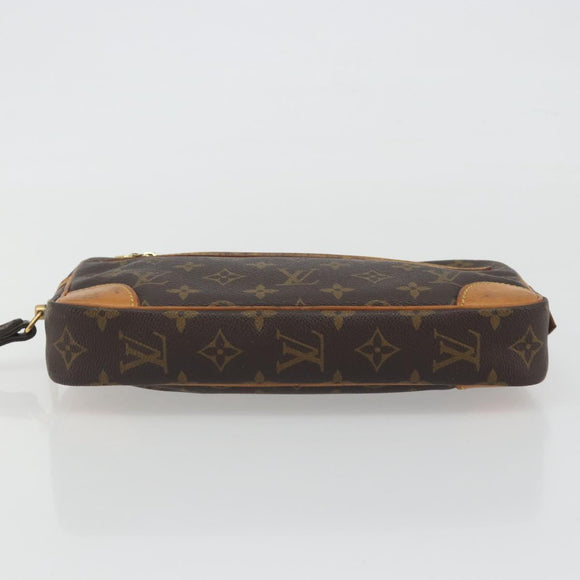 LOUIS VUITTON Monogram Marly Dragonne GM Clutch Bag M51825 LV Auth ep15213