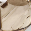 GUCCI Soho Shoulder Bag Leather Beige Gold Tone 308364 Auth ep15215-11
