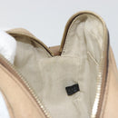 GUCCI Soho Shoulder Bag Leather Beige Gold Tone 308364 Auth ep15215-20