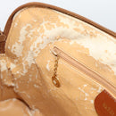 GUCCI Bamboo Hand Bag Leather 2way Brown Gold Tone 000 2214 0289 Auth ep15218-23