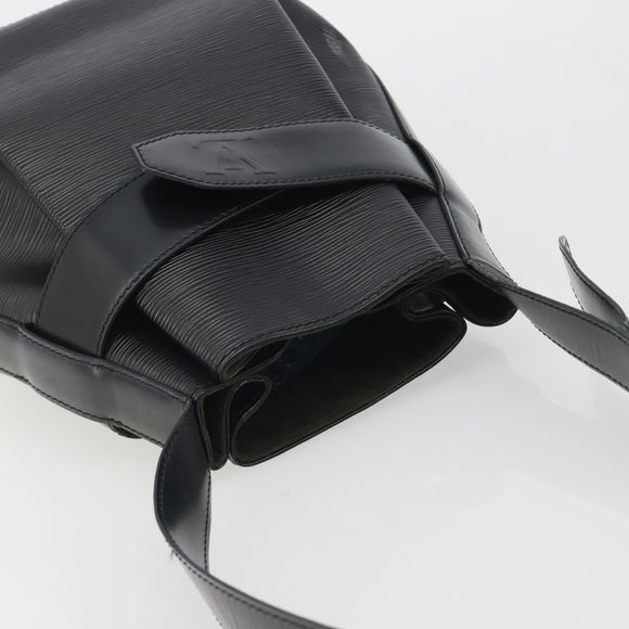 LOUIS VUITTON Epi Sac de Paul PM Shoulder Bag Black M80157 LV Auth ep15219