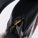 GUCCI GG Supreme Shoulder Bag PVC Leather Navy Gold Tone 14 02 013 Auth ep15220-10
