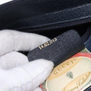 GUCCI GG Supreme Shoulder Bag PVC Leather Navy Gold Tone 14 02 013 Auth ep15220-12
