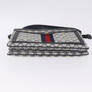 GUCCI GG Supreme Shoulder Bag PVC Leather Navy Gold Tone 14 02 013 Auth ep15220-5