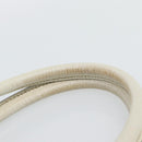 GUCCI GG Supreme Tote Bag PVC Leather Beige Silver 131220 Auth ep15221-9
